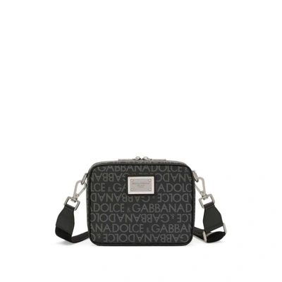 Shop Dolce & Gabbana Bum Bags In Black/grey