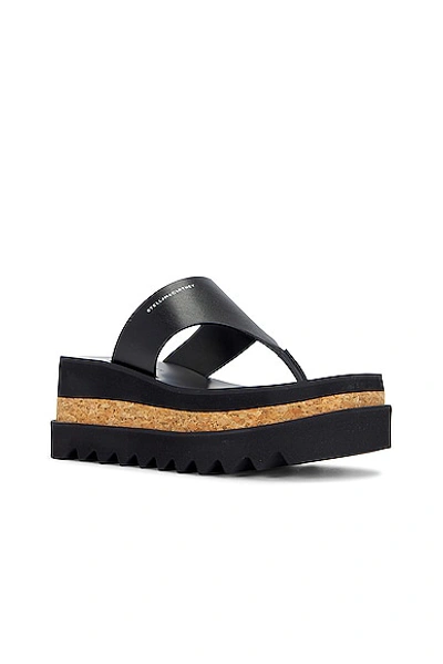 Shop Stella Mccartney Sneakelyse Alter Sporty Sandal In Black