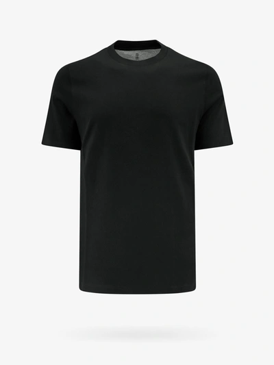 Shop Brunello Cucinelli T-shirt In Black