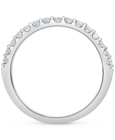Macy's Diamond Halo Three Piece Bridal Set (3 Ct. T.w.) In 14k White Gold In White Gold