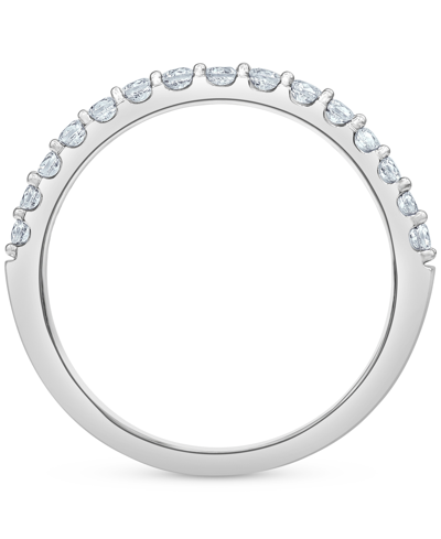 Macy's Diamond Halo Three Piece Bridal Set (3 Ct. T.w.) In 14k White Gold In White Gold