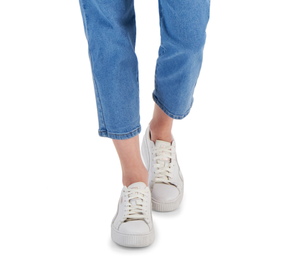 Shop Dollhouse Juniors' Rhinestone Straight-leg Ankle Jeans In Retro Light