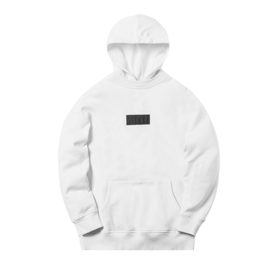 Pre-owned Kith Classic Logo Williams Ii Hoodie 'white'