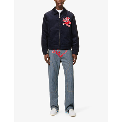 Icecream Navy Patch Jacket In Navy