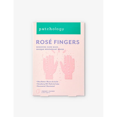 Shop Patchology Rosé Fingers Renewing Hand Mask Single Treatment