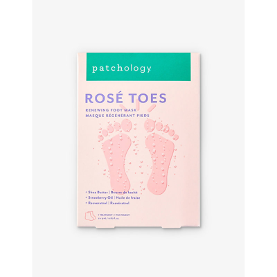 Shop Patchology Rosé Toes Renewing Foot Mask Single Treatment