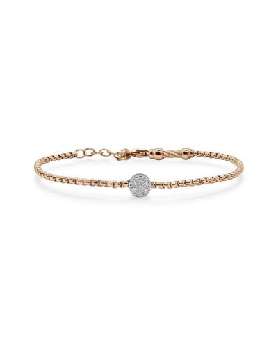 Alor Classique 14k 0.15 Ct. Tw. Diamond Bracelet