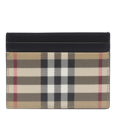 Shop Burberry Checked Rectangular In Multi