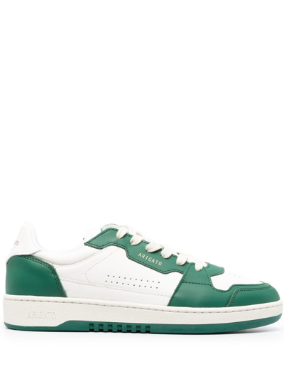Shop Axel Arigato Sneakers Pelle Multicolor In Green