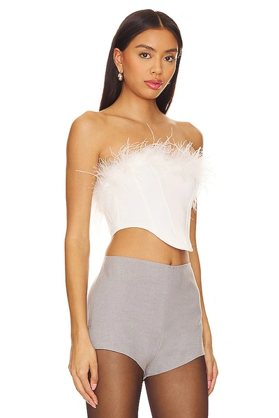 Superdown Elsie Corset In White