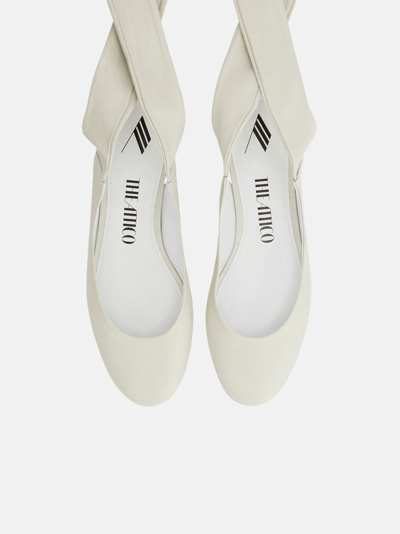 Shop Attico ''cloe'' White Ballerina