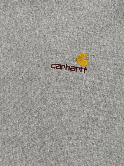 Shop Carhartt American Script Sweatshirt Gray