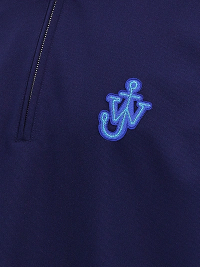 Shop Jw Anderson Anchor Sweatshirt Blue
