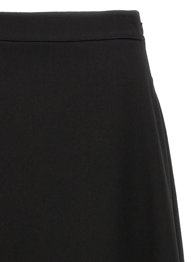 Shop Jil Sander Asymmetrical Skirt Skirts Black
