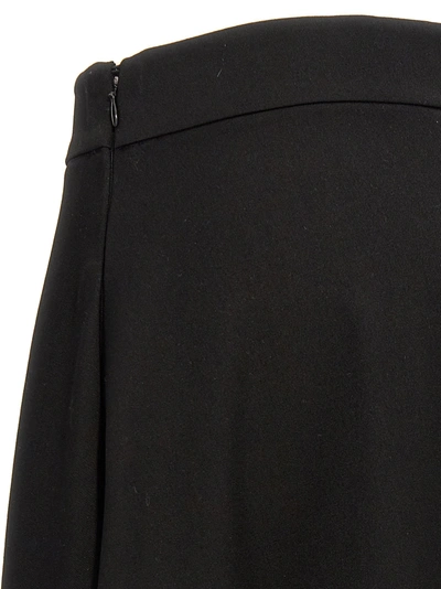 Shop Jil Sander Asymmetrical Skirt Skirts Black