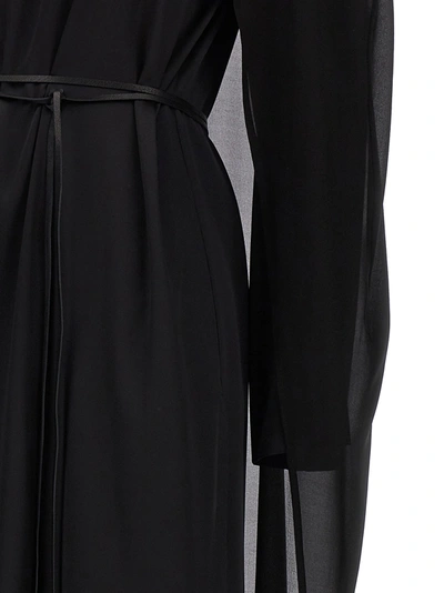 Shop Di.la3 Pari' Cape Dress Dresses Black
