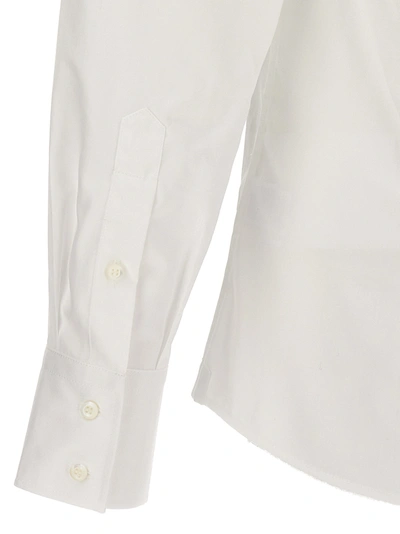 Shop Brunello Cucinelli Cotton Shirt Shirt, Blouse White