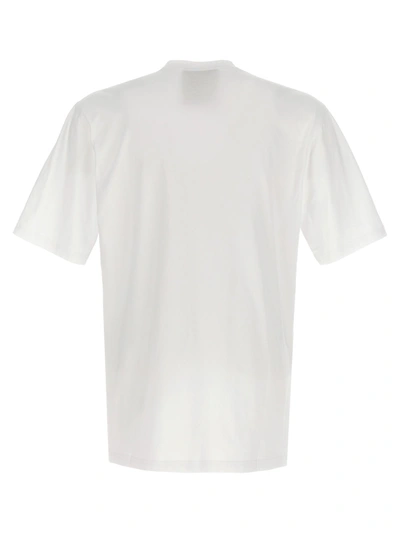 Shop Moschino Double Smile T-shirt White/black