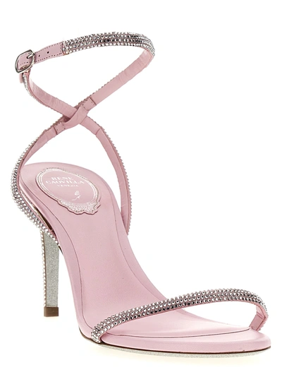 Shop René Caovilla Ellabrita Sandals Pink