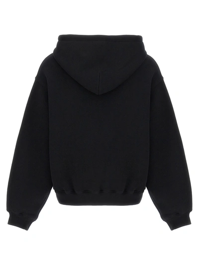 Shop Alexander Wang T Essential Terry Sweatshirt Black