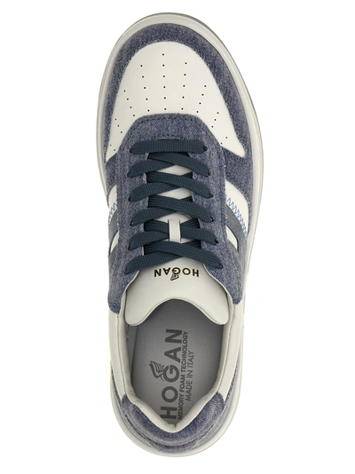 Shop Hogan H630 Sneakers Light Blue