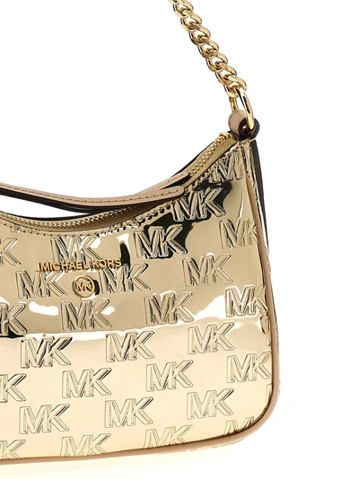 Shop Michael Kors Jet Set Charm Hand Bags Gold