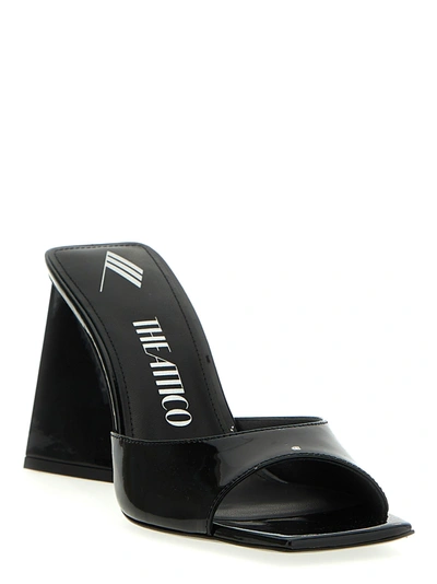 Shop Attico Mini Devon Sandals Black