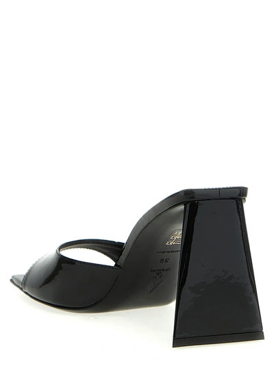 Shop Attico Mini Devon Sandals Black