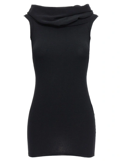 Shop Wardrobe Nyc Mini Off Shoulder Dress Dresses Black