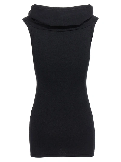 Shop Wardrobe Nyc Mini Off Shoulder Dress Dresses Black