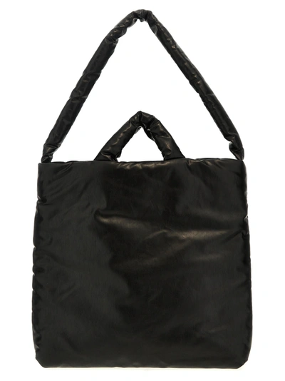 Shop Kassl Editions Pillow Medium Tote Bag Black