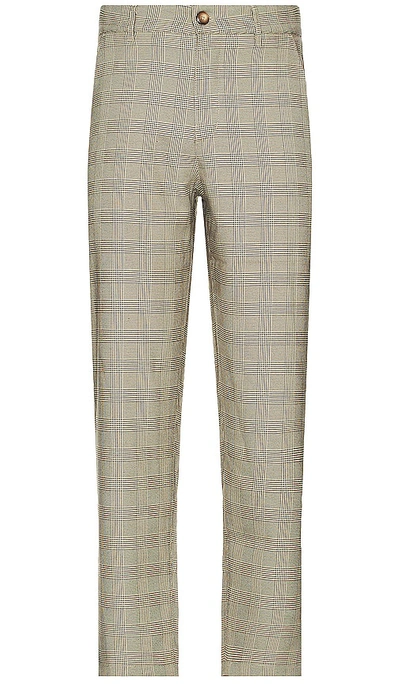Shop Bound Houndstooth Check Trouser In Neutral