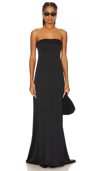 Shop Nbd Cambria Gown In Black