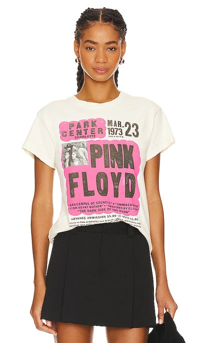 Daydreamer Pink Floyd 1973 Flyer Tour Tee In Stone Vintage