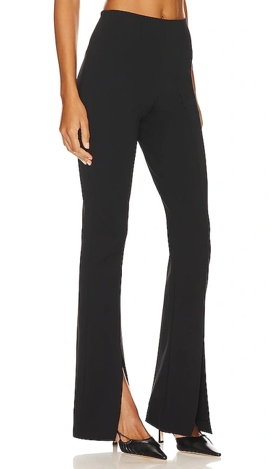 Shop Alice And Olivia Emiko High Waisted Pant In Black