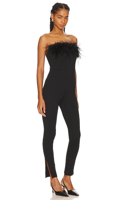 IDELL FEATHER JUMPSUIT