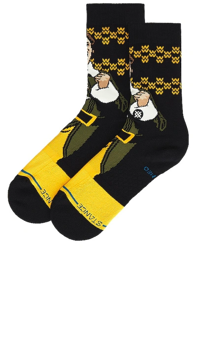 Stance Elf Sock In Black
