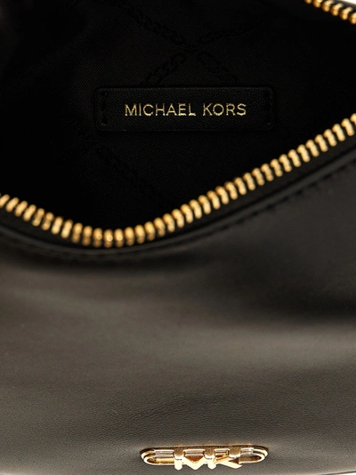 Shop Michael Kors Small Bracelet Pouchette Hand Bags Black