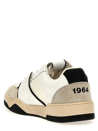 Shop Dsquared2 Spiker Sneakers White/black