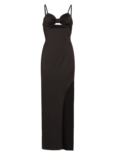 Shop As It May Women's Lupita Bow Maxi Dress In Black