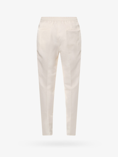 Shop Brunello Cucinelli Man Trouser Man White Pants