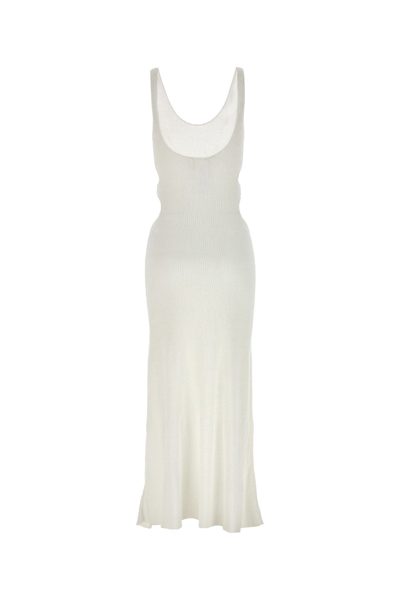 Shop Chloé Women Cut-out Dress In White