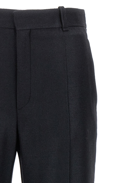 Shop Chloé Women Smart Pants In Black