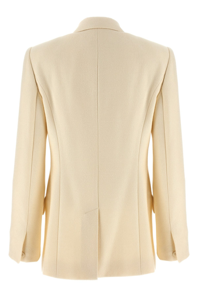 Shop Chloé Women Tailored Double-breasted Blazer In White