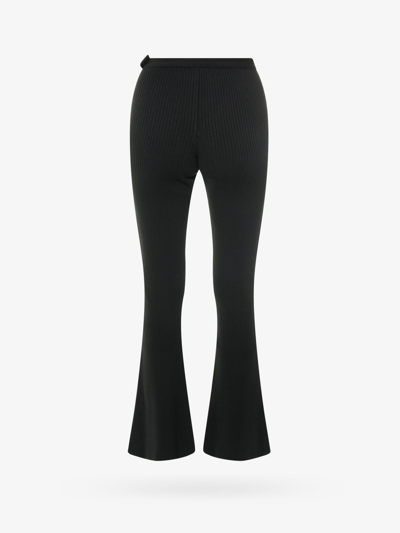Shop Courrèges Courreges Woman Trouser Woman Black Pants
