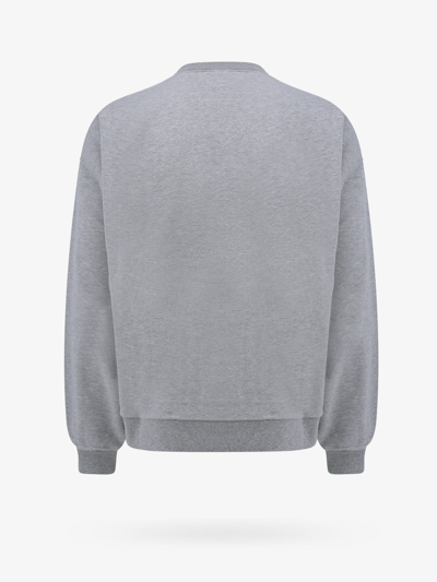 Shop Gucci Man Sweatshirt Man Grey Sweatshirts In Gray