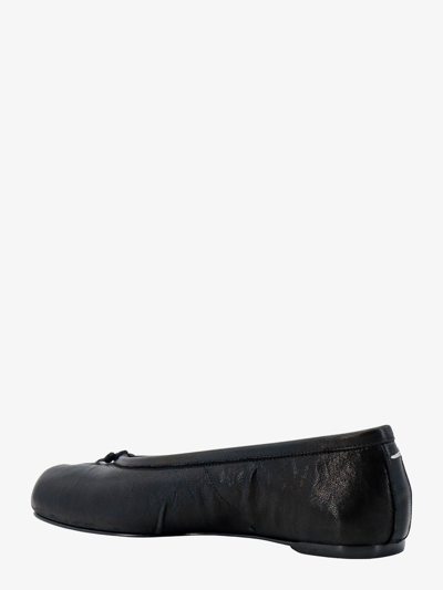 Shop Maison Margiela Woman Tabi Woman Black Ballerinas