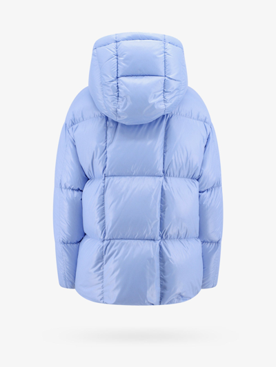 Shop Moncler Woman Parana Woman Blue Jackets