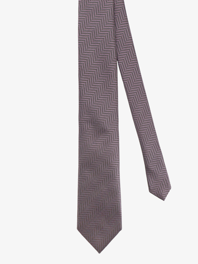 Shop Tom Ford Man Tie Man Purple Bowties E Ties