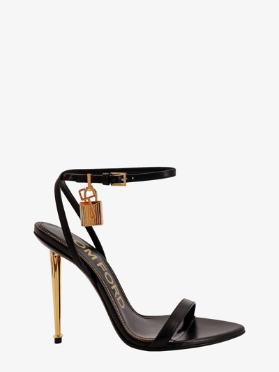 Shop Tom Ford Woman Sandals Woman Black Sandals